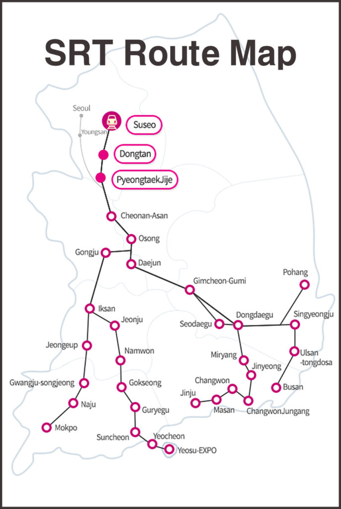 SRT Route Map